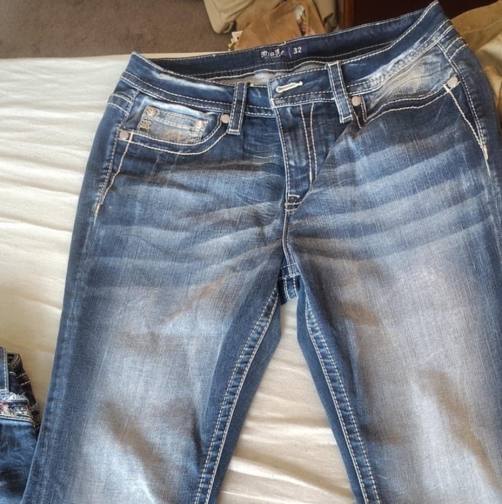 3 pairs of miss me jeans